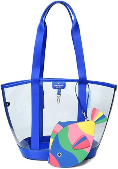 ケイトスペードトートバッグブルー